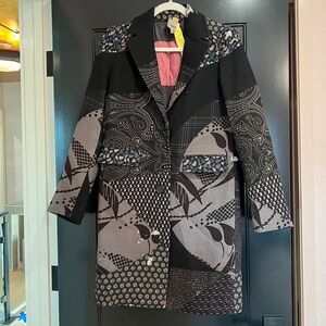Etro Milano Wool Peacoat Size S (Retailed $2000+)